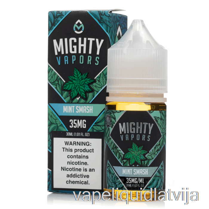 Piparmētru Smash - Varenie Sāļi - 30ml 35mg Vape šķidrums